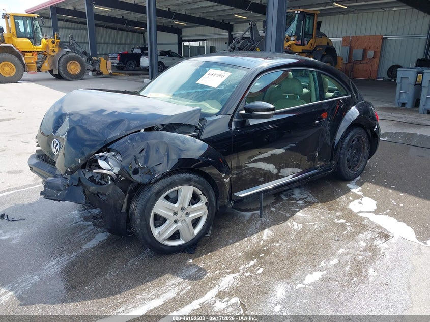 Vin: 3vwjx7at9dm664203, lot: 46652288, volkswagen beetle 2.5l 20132