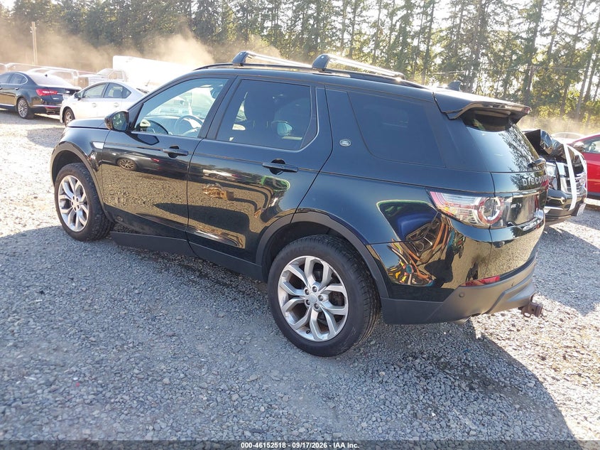 Vin: salcr2bg3gh577327, lot: 46652303, land rover discovery sport hse 20163