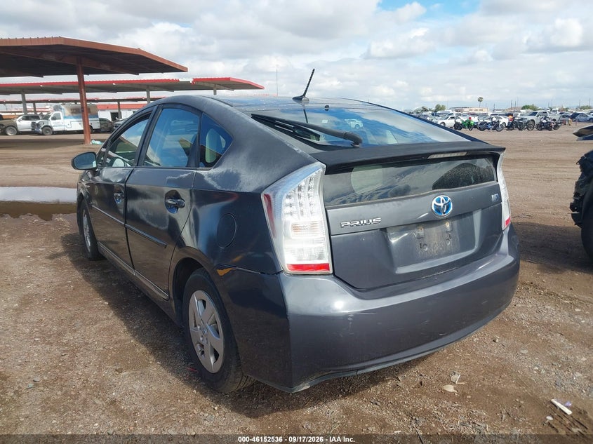 TOYOTA PRIUS 2011 VIN JTDKN3DU3B1368436