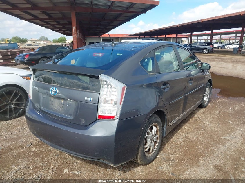TOYOTA PRIUS 2011 VIN JTDKN3DU3B1368436