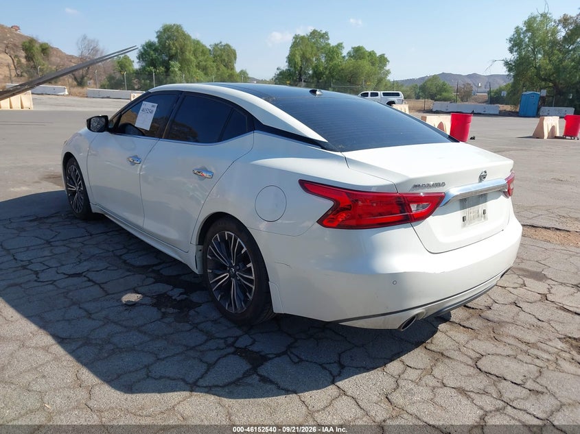 Vin: 1n4aa6ap9hc367107, lot: 46652325, nissan maxima 3.5 sl 20173