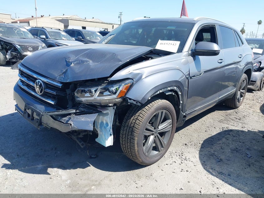 Vin: 1v25e2ca2lc220894, lot: 46652327, volkswagen atlas cross sport 3.6l v6 se w/technology/3.6l v6 se w/technology r-line 20202