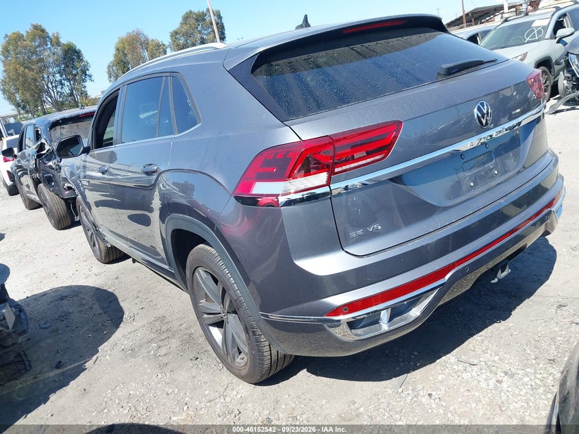 Vin: 1v25e2ca2lc220894, lot: 46652327, volkswagen atlas cross sport 3.6l v6 se w/technology/3.6l v6 se w/technology r-line 20203