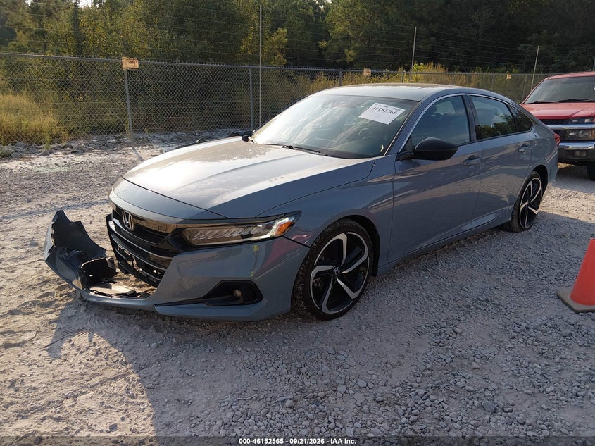 Vin: 1hgcv2f32ma018562, lot: 46652350, honda accord sport 20212