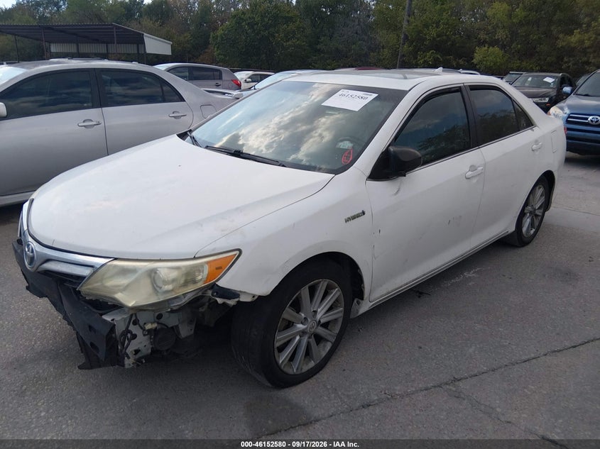 TOYOTA CAMRY HYBRID 2012 VIN 4T1BD1FK1CU025882