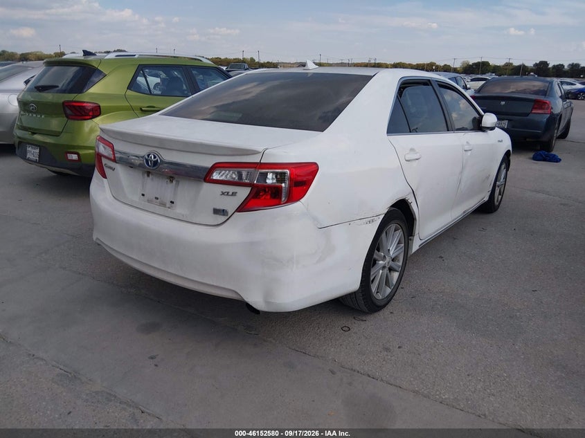 TOYOTA CAMRY HYBRID 2012 VIN 4T1BD1FK1CU025882