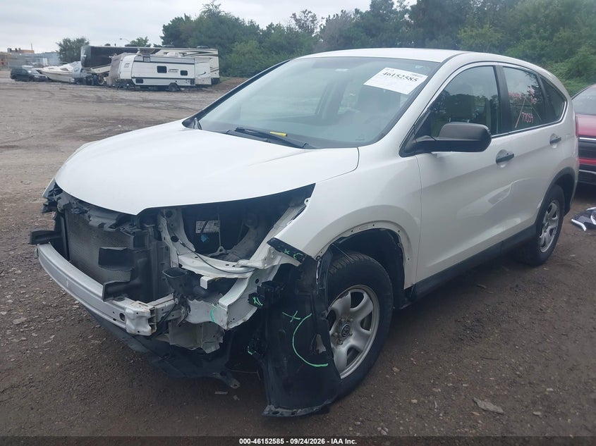 Vin: 5j6rm4h35fl036382, lot: 46652370, honda cr-v lx 20152