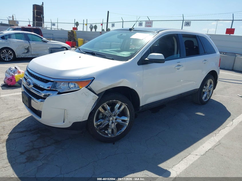 Vin: 2fmdk3jc6ebb18495, lot: 46652379, ford edge sel 20142
