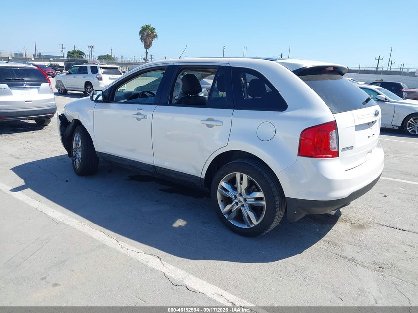Vin: 2fmdk3jc6ebb18495, lot: 46652379, ford edge sel 20143