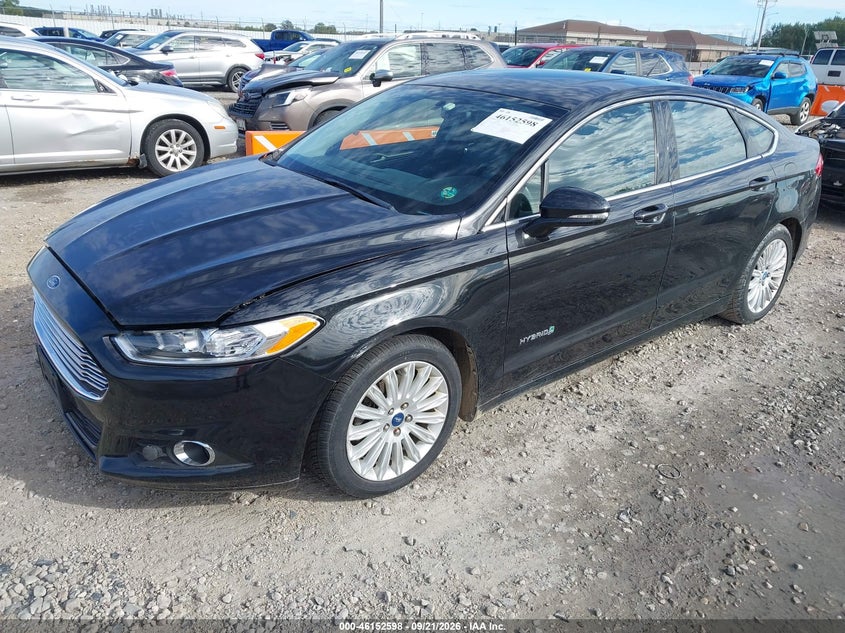 Vin: 3fa6p0lu6dr147228, lot: 46652383, ford fusion hybrid se 20132