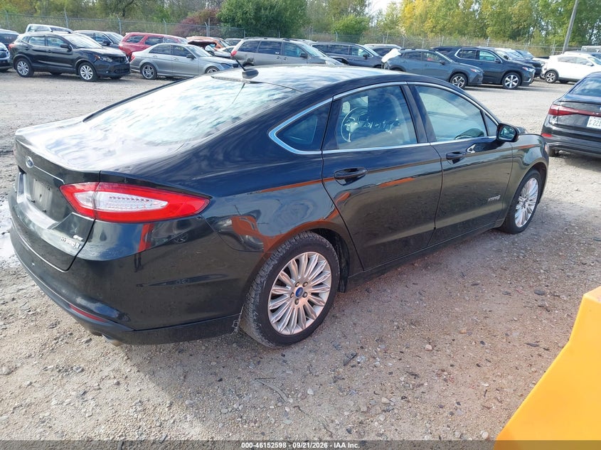 Vin: 3fa6p0lu6dr147228, lot: 46652383, ford fusion hybrid se 20134
