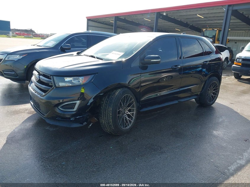 Vin: 2fmpk4ap3gbb55870, lot: 46652384, ford edge sport 20162