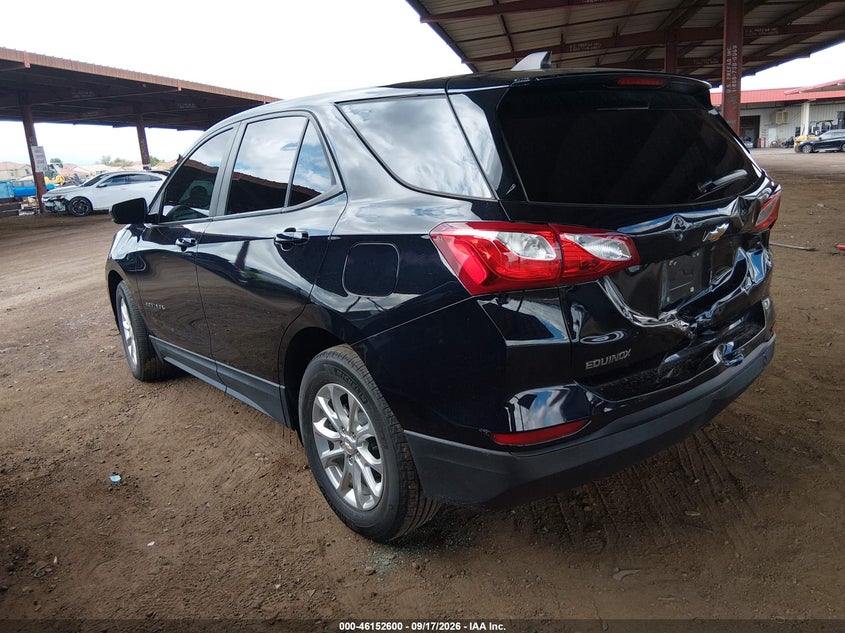 Vin: 2gnaxhev2m6158105, lot: 46652385, chevrolet equinox ls 20213