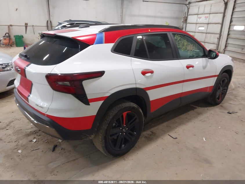 Vin: kl77lke21rc038907, lot: 46652396, chevrolet trax fwd activ 20244