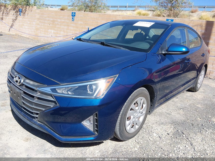 Vin: 5npd74lf4lh612276, lot: 46652399, hyundai elantra se 20202