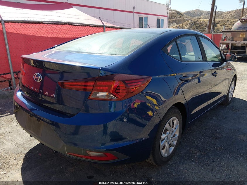 Vin: 5npd74lf4lh612276, lot: 46652399, hyundai elantra se 20204