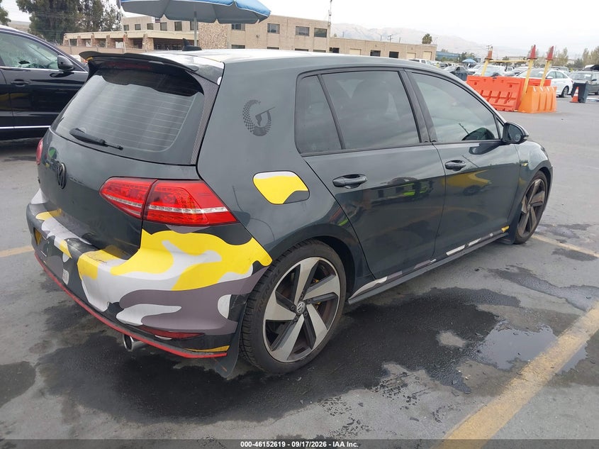 Vin: 3vw447au7fm098298, lot: 46652404, volkswagen golf gti 2.0t autobahn w/performance package 4-door 20154