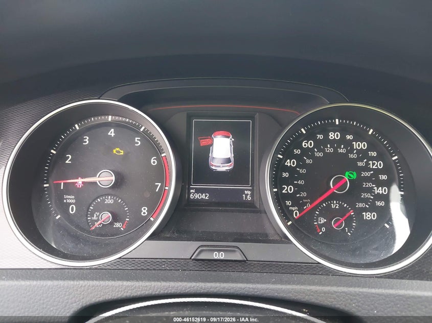 VOLKSWAGEN GOLF GTI 2015 VIN 3VW447AU7FM098298