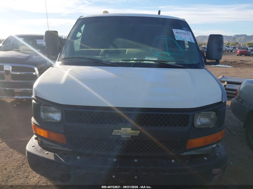 CHEVROLET EXPRESS 2007 VIN 1GBGG25VX71178789