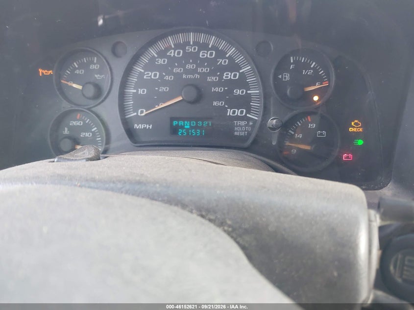 CHEVROLET EXPRESS 2007 VIN 1GBGG25VX71178789