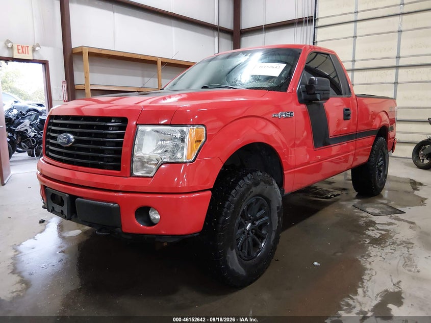 Vin: 1ftmf1em9efb27058, lot: 46652427, ford f-150 stx 20142