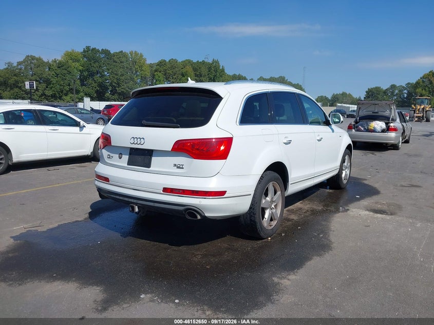 Vin: wa1lgafe5fd012528, lot: 46652435, audi q7 3.0t premium 20154