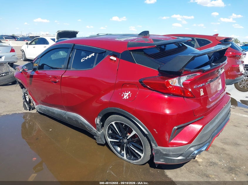 Vin: jtnkhmbx4k1030047, lot: 46652440, toyota c-hr le 20193