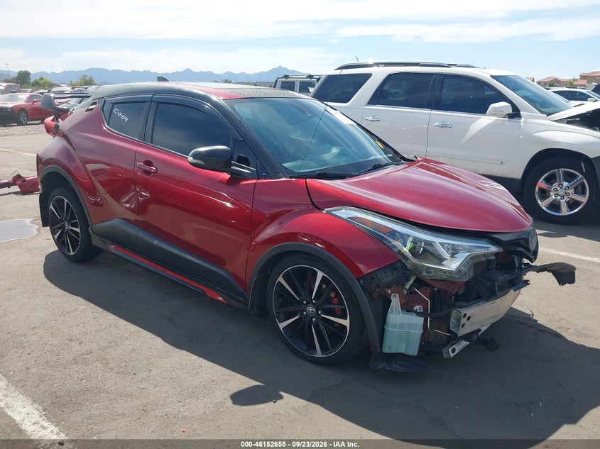Vin: jtnkhmbx4k1030047, lot: 46652440, toyota c-hr le 20191