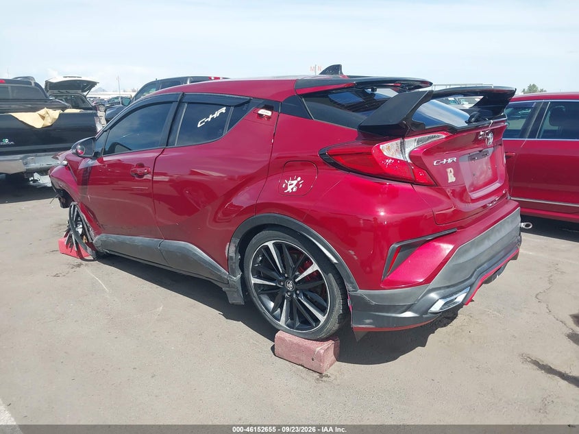 Vin: jtnkhmbx4k1030047, lot: 46652440, toyota c-hr le 20193
