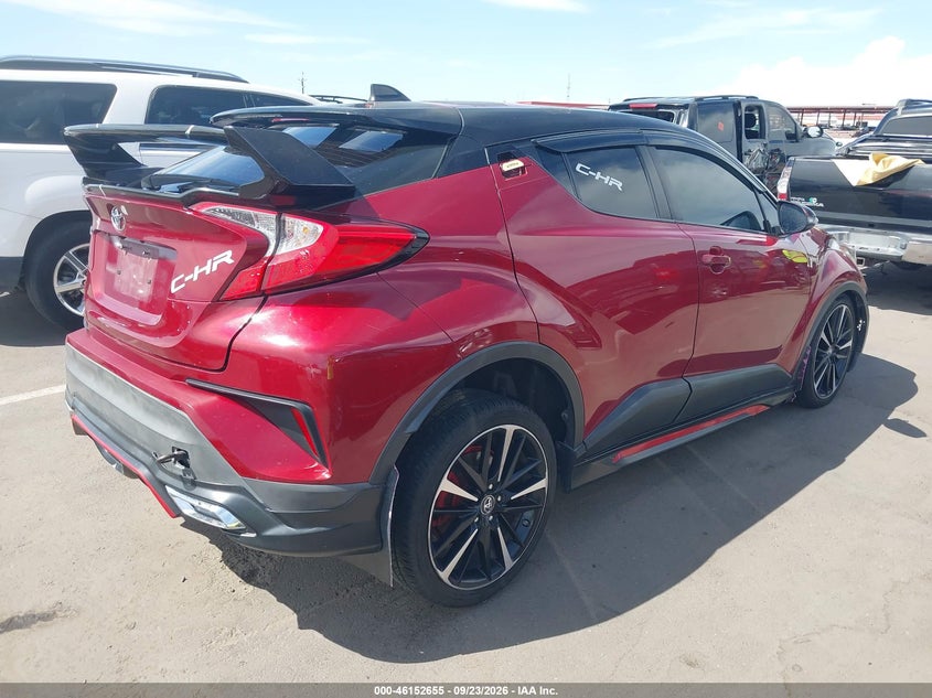 Vin: jtnkhmbx4k1030047, lot: 46652440, toyota c-hr le 20194