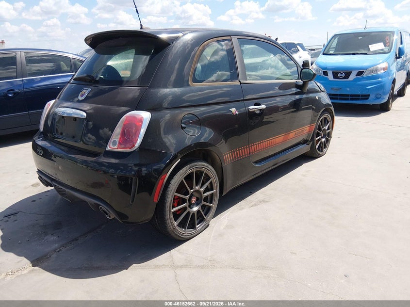Vin: 3c3cfffh1ct292412, lot: 46652447, fiat 500 abarth 20124