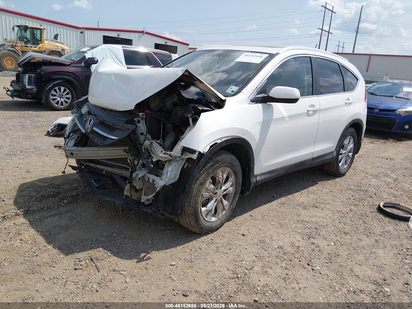Vin: 5j6rm3h74cl040240, lot: 46652471, honda cr-v ex-l 20122
