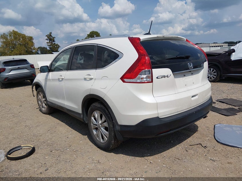 Vin: 5j6rm3h74cl040240, lot: 46652471, honda cr-v ex-l 20123