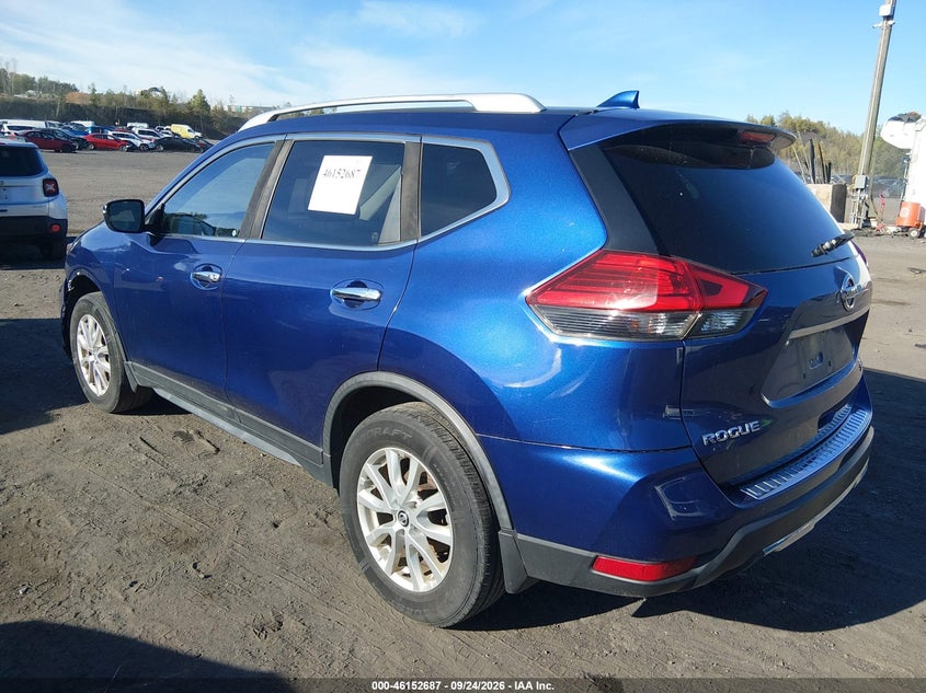 Vin: jn8at2mv7hw017386, lot: 46652472, nissan rogue sv 20173