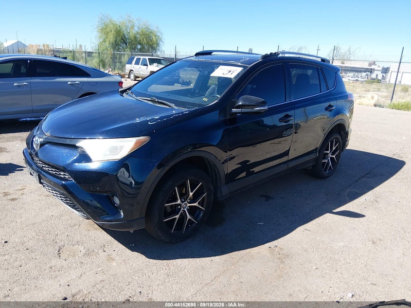 Vin: 2t3jfrev9hw582909, lot: 46652484, toyota rav4 se 20172