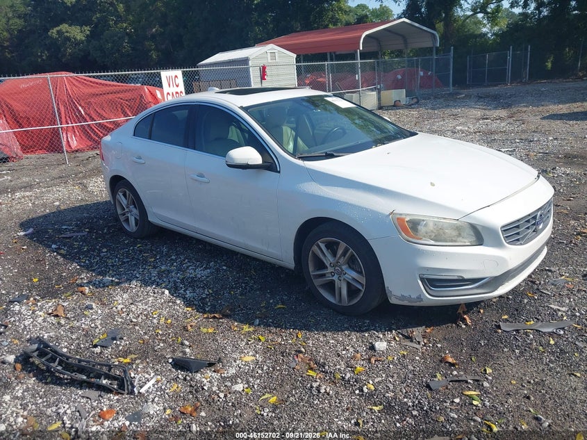 Vin: yv1612fs7e1295198, lot: 46652487, volvo s60 t5 2014 img_1