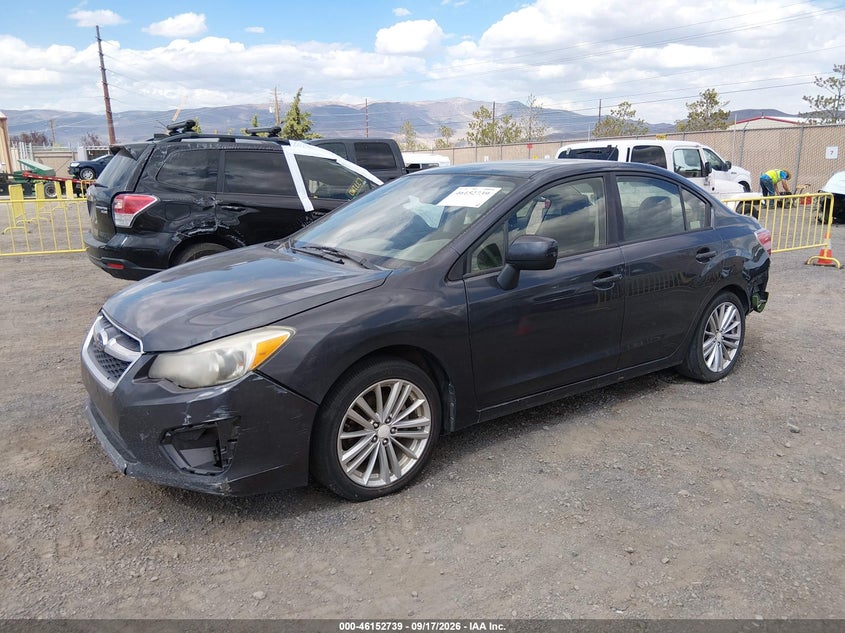 Vin: jf1gjad65dg035605, lot: 46652524, subaru impreza 2.0i premium 20132