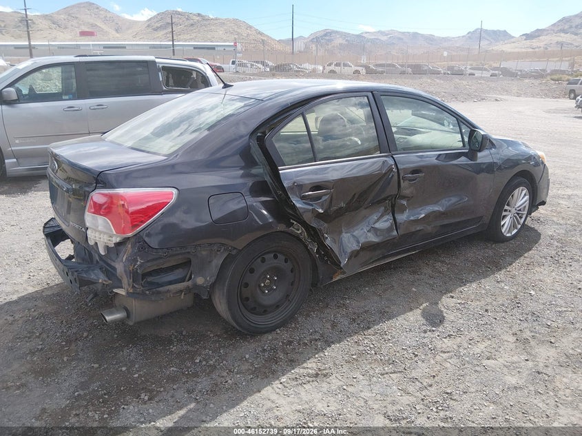 Vin: jf1gjad65dg035605, lot: 46652524, subaru impreza 2.0i premium 20134