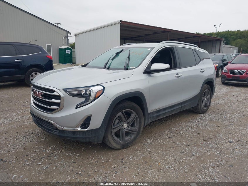 Vin: 3gkalpev6ml309123, lot: 46652538, gmc terrain fwd slt 20212