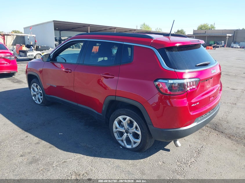 Vin: 3c4njdbn0st527805, lot: 46652543, jeep compass latitude 4x4 20253
