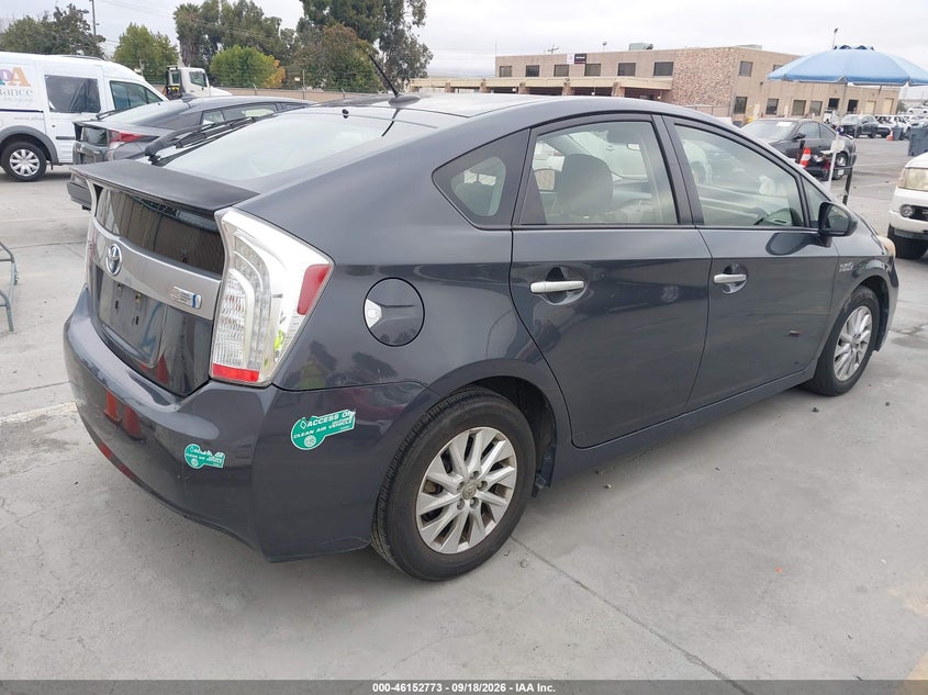 TOYOTA PRIUS PLUG-IN 2013 VIN JTDKN3DP7D3040597