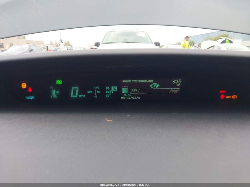 TOYOTA PRIUS PLUG-IN 2013 VIN JTDKN3DP7D3040597