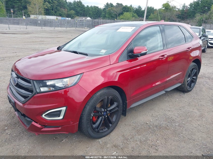 Vin: 2fmpk4ap5gbb86294, lot: 46652563, ford edge sport 20162