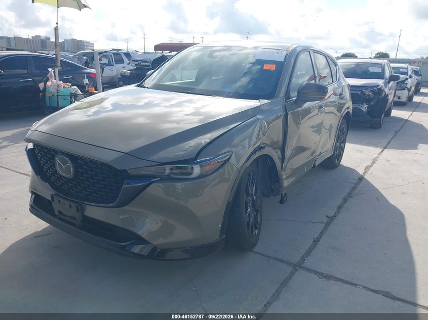 Vin: jm3kfbay5r0382408, lot: 46652572, mazda cx-5 2.5 carbon turbo 20242