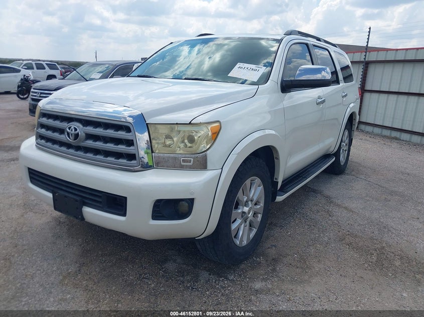 2012 Toyota Sequoia, Звичайний знос, IAAI, VIN 5TDYY5G19CS038321 — фото 2