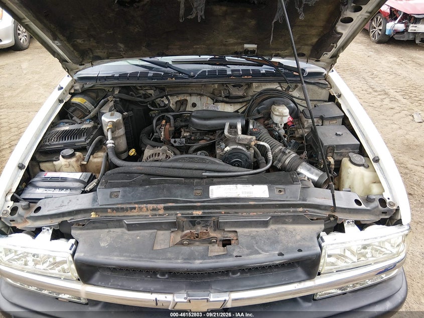 CHEVROLET S-10 1999 VIN 1GCCT14X2XK192196