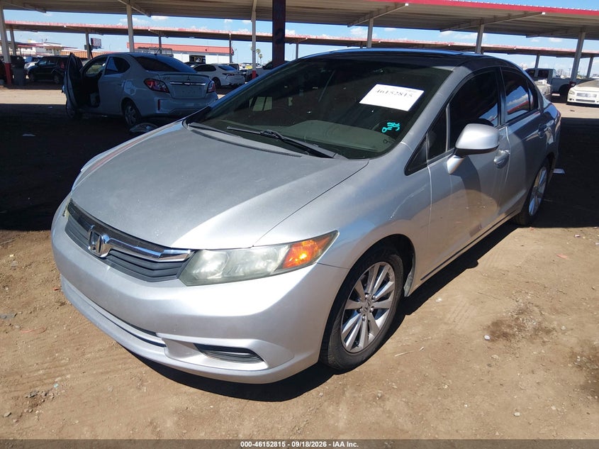 Vin: 2hgfb2f85ch330005, lot: 46652600, honda civic ex 20122