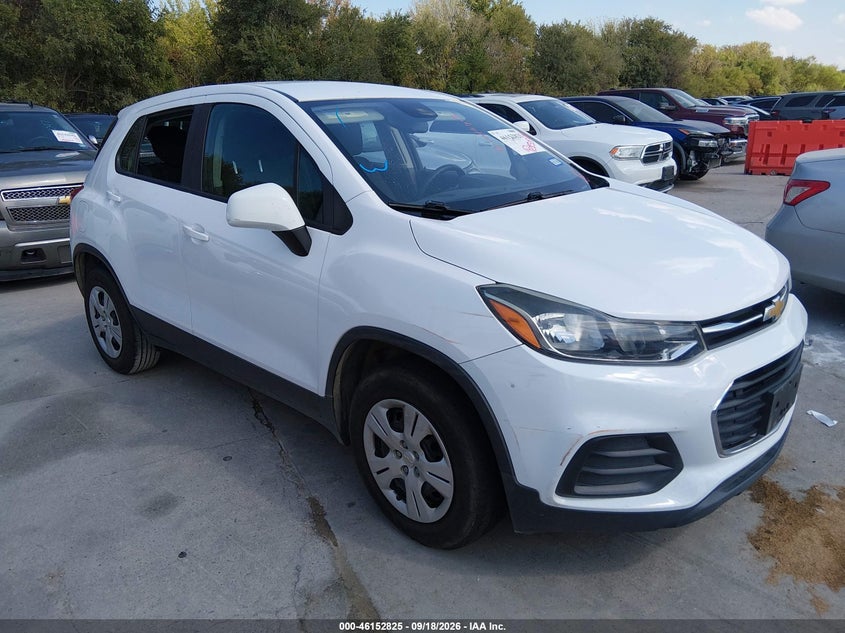 Vin: 3gncjksb0jl374219, lot: 46652610, chevrolet trax ls 20181
