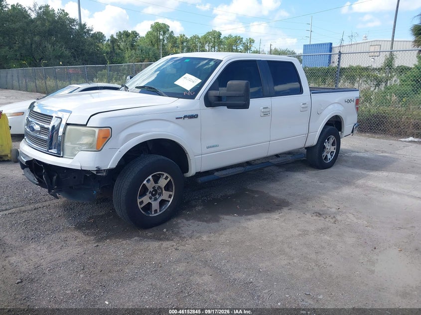 Vin: 1ftfw1et6bfb80988, lot: 46652630, ford f-150 lariat 20112