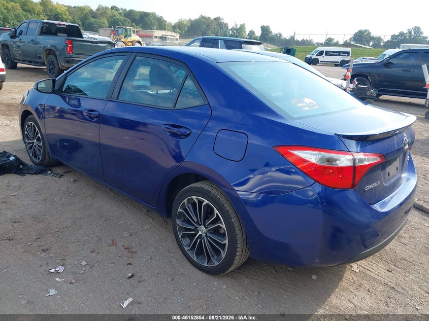 Vin: 2t1burhe8ec080422, lot: 46652639, toyota corolla s plus 20143